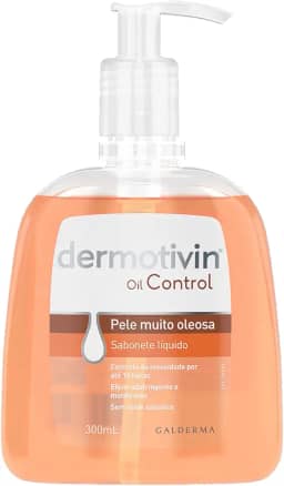 Dermotivin Sabonete Líquido Facial Pele Oleosa Oil Control 300ml