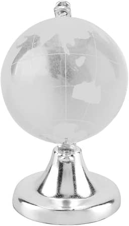 Bola de Cristal, Grande Globo Redondo da Terra da Bola de Cristal Com Vidro de Cristal do Mapa do Mundo para Bolas Decorativas (Vidro sintético 2)