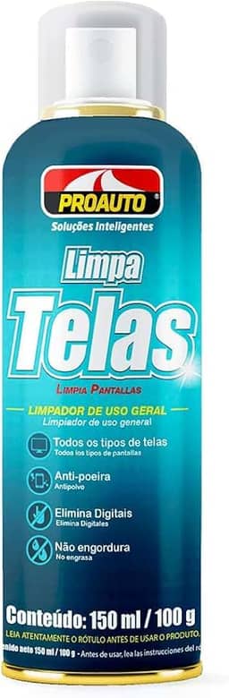Proauto Limpa Telas Aerossol 150 ml
