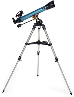 CELESTRON_ Telescópio Refrator Inspire 70mm com adaptador para Smartphone, Azul, CEI70AZREF