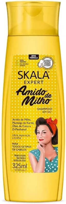 SKALA Shampoo Amido De Milho 325 Ml Skala