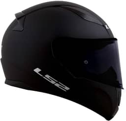 Capacete Ls2 Rapid Ff353 Monocolor Preto Fosco 56/S