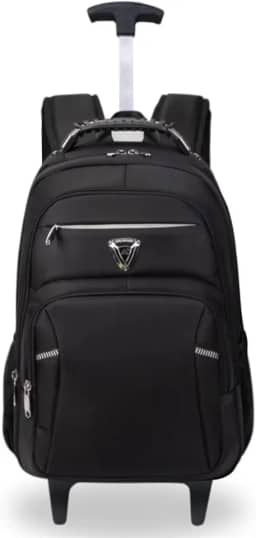 Mochila Bolsa Rodinha Masculina Feminina Notebook Reforçada Viagem Faculdade Escola Trabalho Impermeavel Costas Acolchoadas