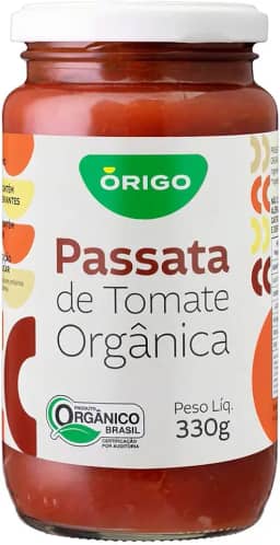 Passata de Tomate Orgânica Origo 330g