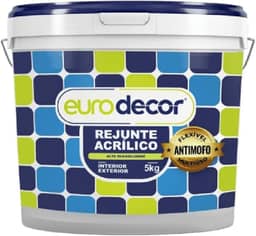 Rejunte Líquido Acrílico 5KG Antimofo Banheiro Interno e Externo + Aplicador (Café)