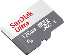 Cartão de Memória Sandisk 128GB Classe 10 SDSDQUNR 128G-GN6TA Micro SD