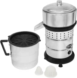 Espremedor Extrator de Suco Laranja Industrial Inox 700w Bivolt 3L