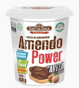 Amendopower Pasta De Amendoim Com Avela E Cacau Zero 450G