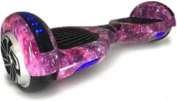 Hoverboard Skate Elétrico 6.5" com Led e Bluetooth Original Brinovar (Roxo Galáxia)