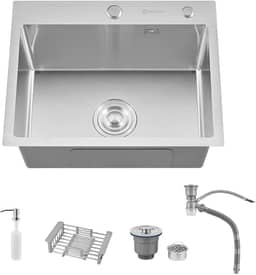 Cuba Cozinha Gourmet Aço Inox 304 Tamanho 50x40x21cm Gowff