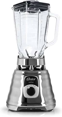Liquidificador Oster New Osterizer Clássico, 1,25L, 110V, Chrome, 1000W, BLST4655