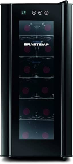 Adega Brastemp 12 Garrafas com painel touch - BZC12BE 110V