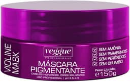 Máscara Matizadora Roxo/Violine, Veggue, 150ml