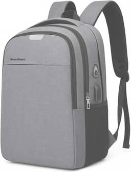 Mochila Executiva Unissex para Notebook até 15.6” - com Entrada USB e Passa-fio para fone – Ideal para Faculdade, Trabalho e Viagens – Antifurto, Resistente e Confortável
