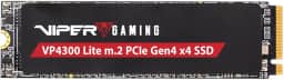 Patriot Memory SSD Viper VP4300 Lite 4TB M.2 PCIe Gen4 x4, compatível com PS5