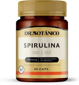 SPIRULINA 1.800MG 60 CAPSULAS DR. BOTANICO