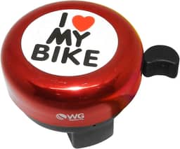 Buzina WG Sports Trim Trim I Love My Bike Vermelho