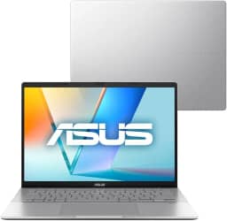 Notebook ASUS Vivobook S14 S3407VA Intel Core i7 13620H 16GB Ram 512GB SSD Windows 11 Tela 14" LED FHD Silver - LY043W