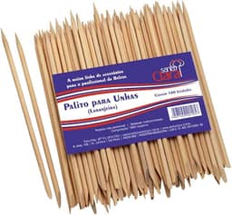 Palito unha laranjeira c/100