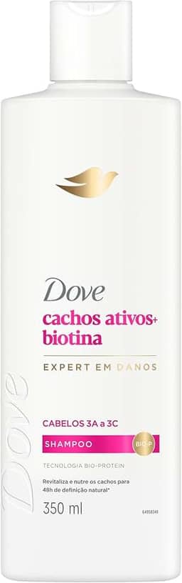 Dove Shampoo Cachos Ativos + Biotina 350ml