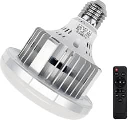 Lâmpada Alta Potência 50W E27 Softbox Bivolt Controle Remoto