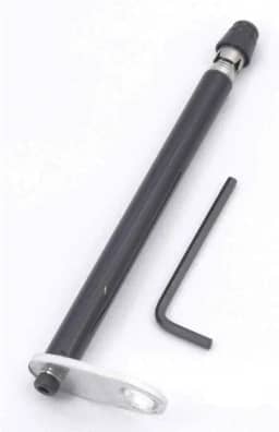 Antena Corta Pipa 7 Est P/Retrovisor Spencer Inox Preta