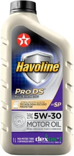 Óleo de Motor Havoline 5w30 Pro Ds 100% Sintético Api SP 1L