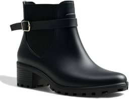 Bota Galocha Feminina Impermeável Cano Curto Para Chuva