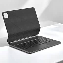 WIWU Magic MK-033 Case Teclado para iPad 10.9" (10ª Geração) – Capa Magnética Protetora, Ângulos Ajustáveis, Teclas Confortáveis, Design Moderno Premium Preto para Trabalho e Estudo