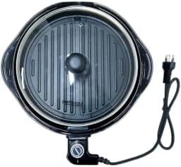 Grill Elétrico Redondo Premium