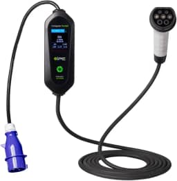 Carregador Carro Elétrico Portátil 7 Kw Bivolt C/Tela Lcd - IPE