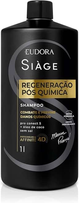 SIÀGE SHAMPOO REGENERAÇÃO PÓS QUÍMICA 1L