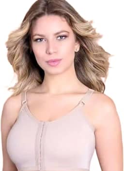 Sutiã Pós cirúrgico Sem Costura Mamoplastia Alta Compressão