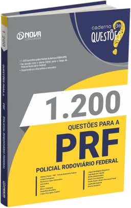 Livro 1.200 Questões Gabaritadas para a Prf - Policial Rodoviário Federal