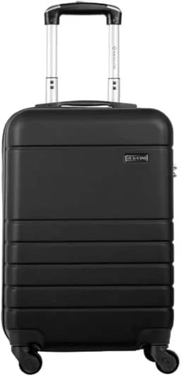 Mala de Viagem Bordo com Rodas 360° Essencial - Preto