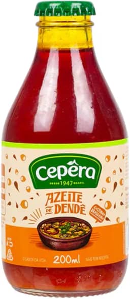 Azeite de Dendê Cepêra 200Ml