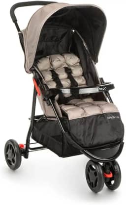 Cosco Kids, Carrinho de Bebê Toffy, Bege Grid