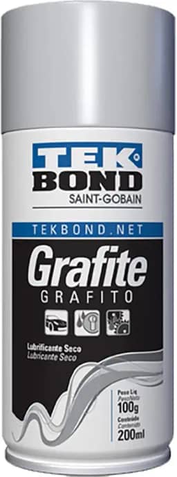 TEKSPRAY grafite seco Tekbond 200ml/100g