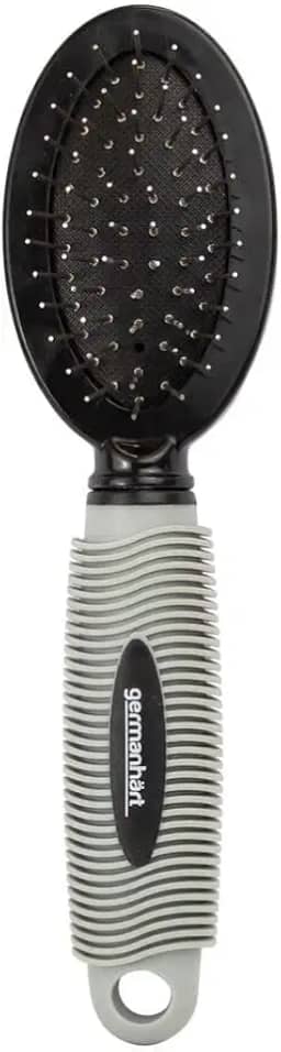 Escova para Pets com Cabo Emborrachado, Removedor de Nós e Pelos Mortos, Tamanho P