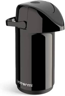 Unitermi - Garrafa Termica Pressao 600Ml Verona Preta Uniterm 85101