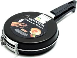 Omeleteira em Alumínio com Dobradiça Exclusiva 18 cm Antiaderente - 18 X 2,8 cm, Jolly