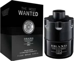Perfume Masculino The Most Wanted Brand Collection 25 ml – Alta Fixação, Fragrância Oriental Amadeirada, Inspiração Importada Premium