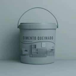 Revestimento Cimento Queimado Piso E Parede Pronto Pra Uso 5Kg