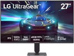 Monitor LG UltraGear™ 27G411A-B 27",FHD, 144Hz, 1ms (MBR), NVIDIA G-SYNC, AMD FreeSync, HDR10