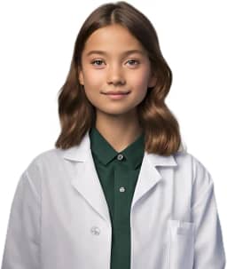 Jaleco Avental Infanto-juvenil, Estudante, Malha oxford não amassa.