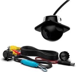 Câmera de Ré ou Frontal Tartaruga 180 Graus 1280x720px Lente de Vídro Linhas guias Faaftech FT-CAM-TL