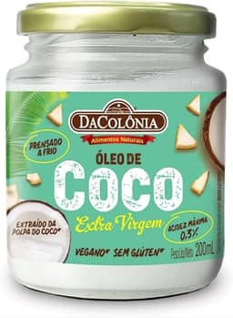 DaColônia Oleo De Coco Extra Virgem 200Ml
