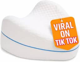 1 Almofada de suporte de espuma de memória legada para pernas e joelhos - alívio da dor calmante para ciática, costas, quadris, joelhos, articulações e gravidez - PLP MANIA