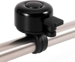 Pacote com 1 campainha de bicicleta com som alto e melodioso, mini campainha de bicicleta clássica, buzina de bicicleta para adultos, mountain bike para scooter