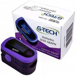 G-Tech Oxímetro De Pulso Portátil Modelo Oled Graph
